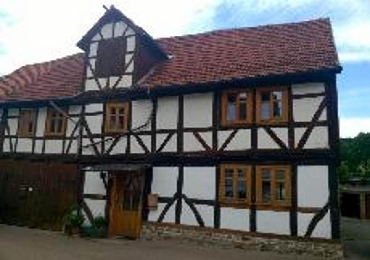 Aeltestes Haus In Quentel - Ferienwohnung 1 Mit Kleinem Garten Lichtenau Екстериор снимка