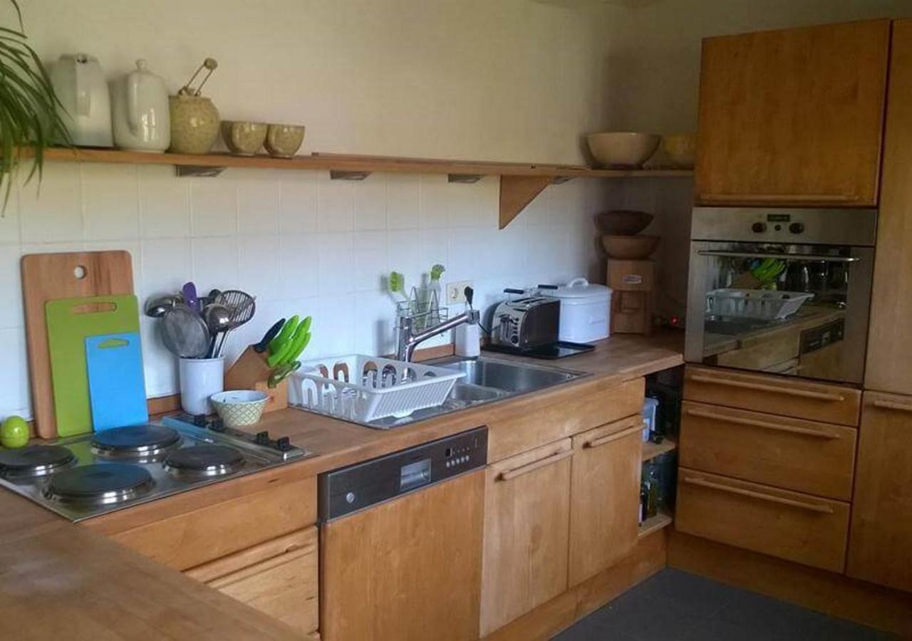 Aeltestes Haus In Quentel - Ferienwohnung 1 Mit Kleinem Garten Lichtenau Екстериор снимка