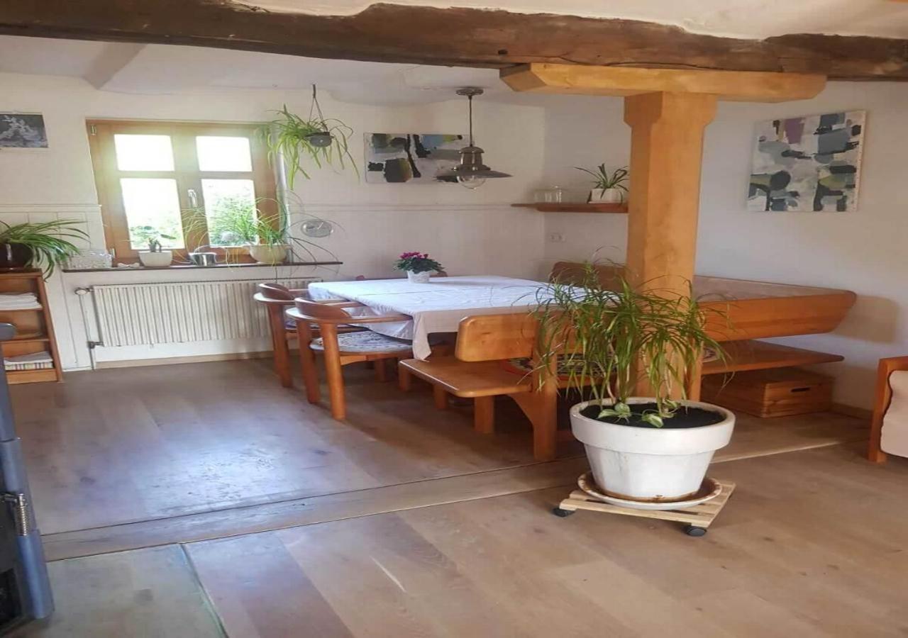 Aeltestes Haus In Quentel - Ferienwohnung 1 Mit Kleinem Garten Lichtenau Екстериор снимка